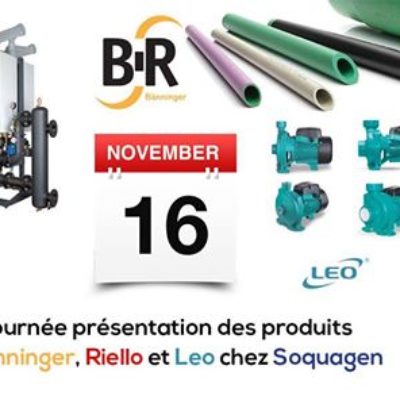 Journée présentation des produits Banninger, Riello & Leo